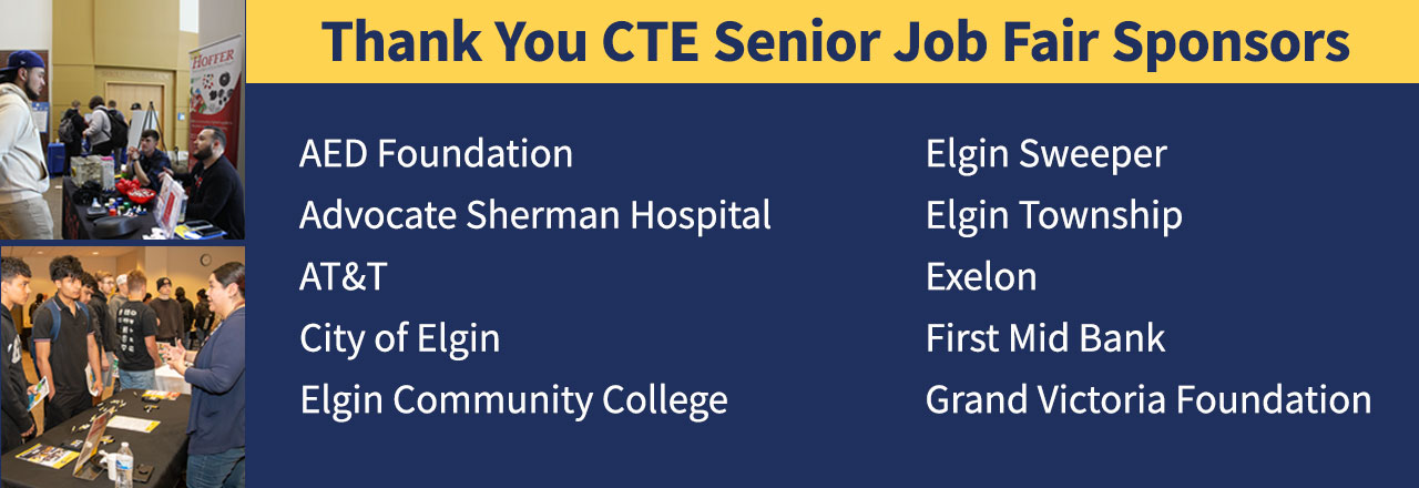 CTE Senior Job Fair Sponsors