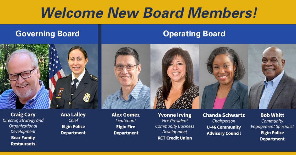 Welcome New Board Members