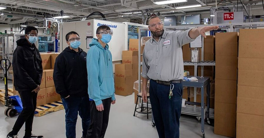 Alignment Partners with Hoffer Plastics to Promote Manufacturing Careers