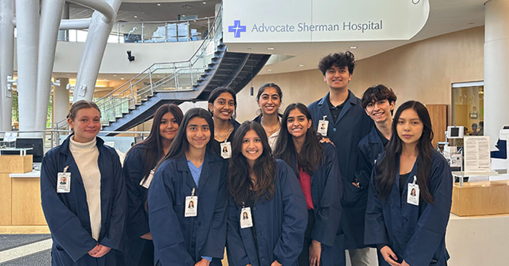 Alignment - Summer Interns at Advocate Sherman Hospital