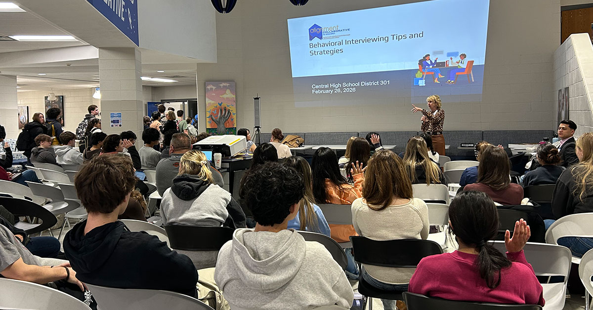 Alignment Prepares Students to Go To Work