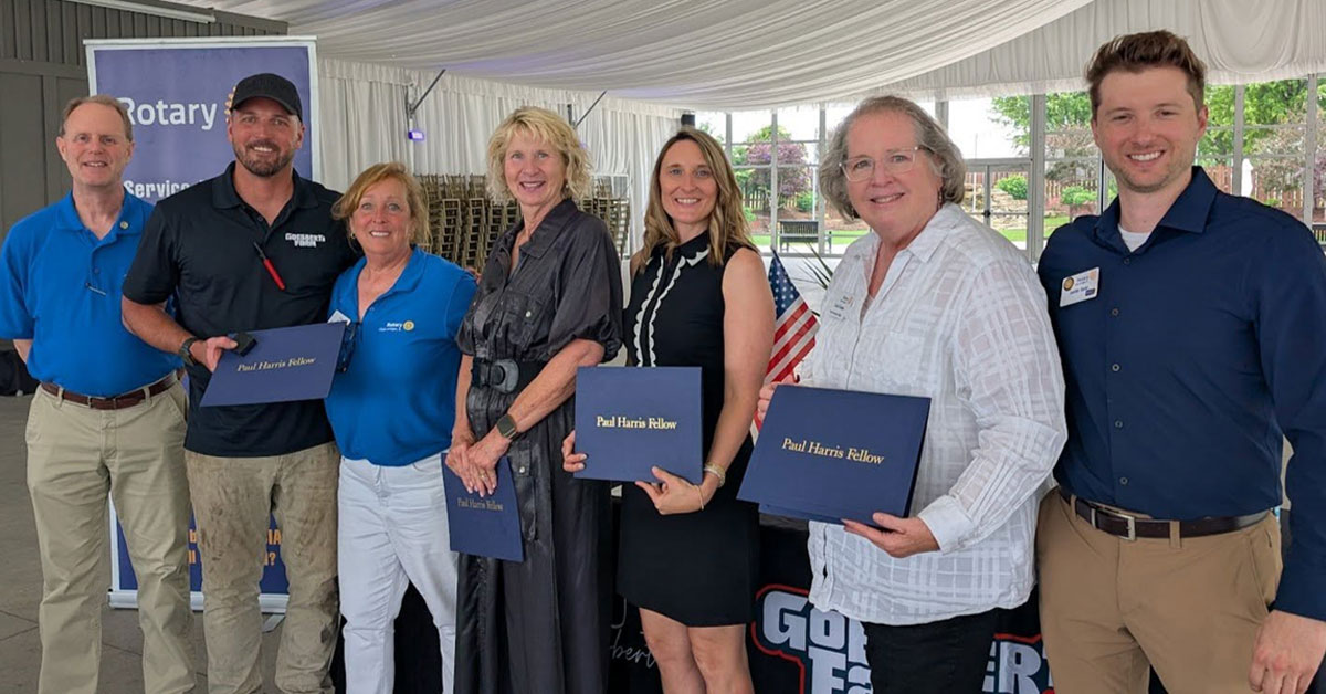 Elgin Rotary Club awards Paul Harris Fellowships