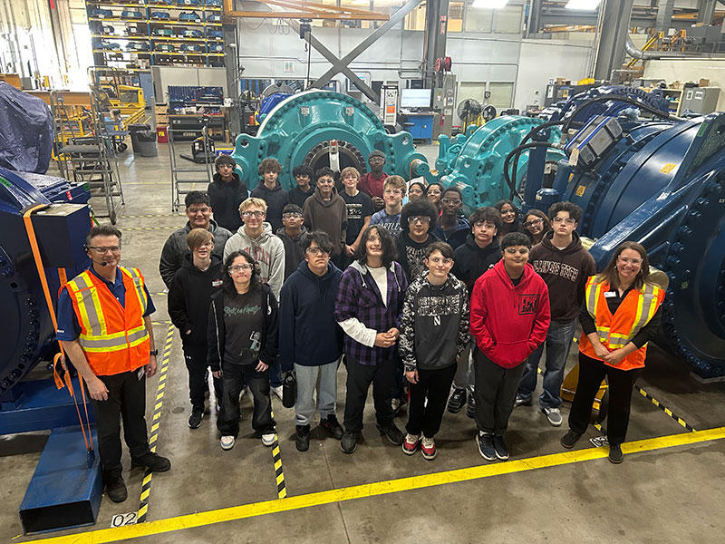 Students at Flender